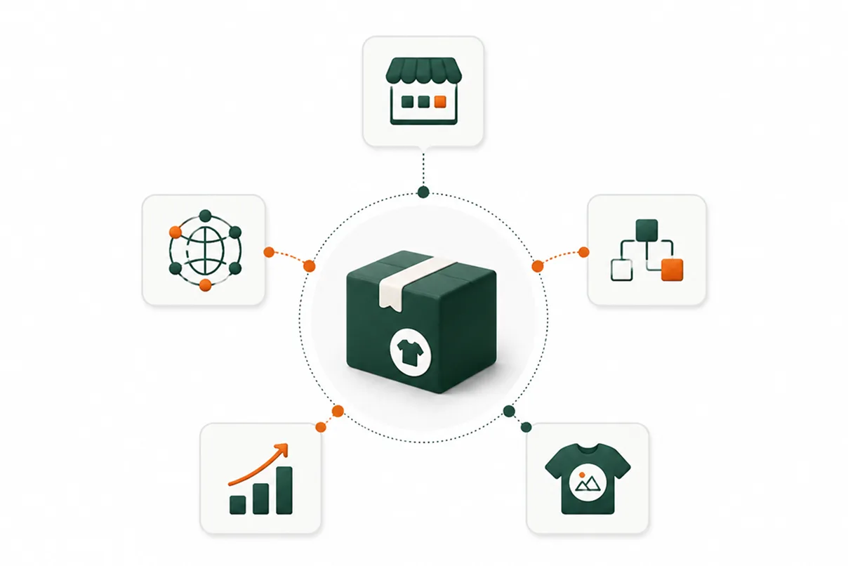 Fulfill Engine print provider network diagram