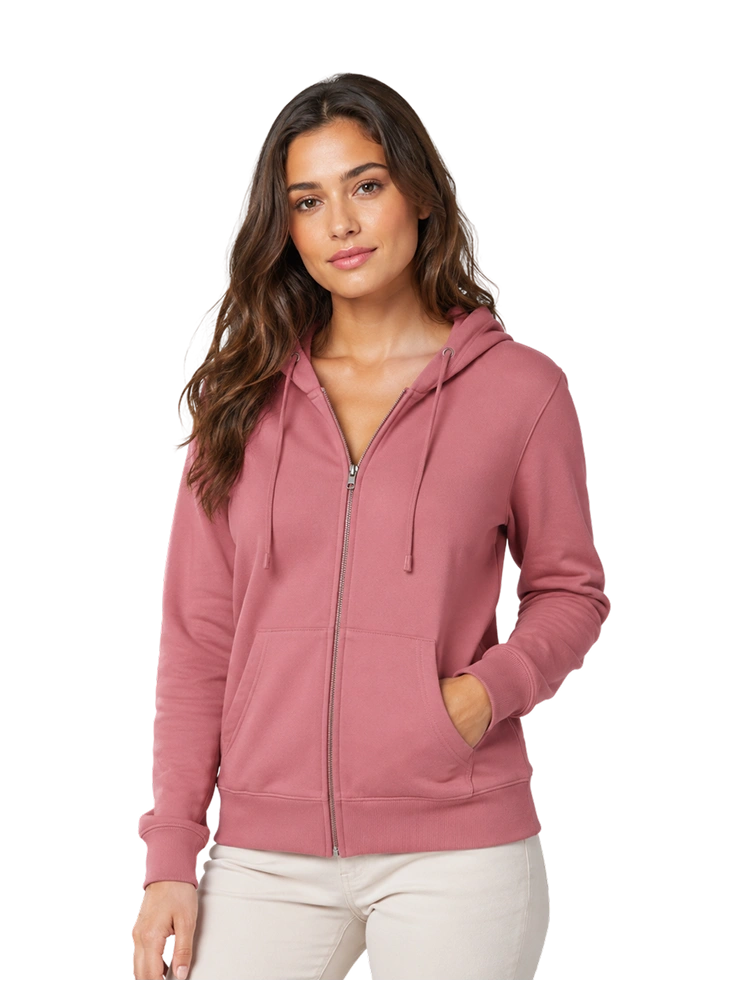 Zip-up hoodie