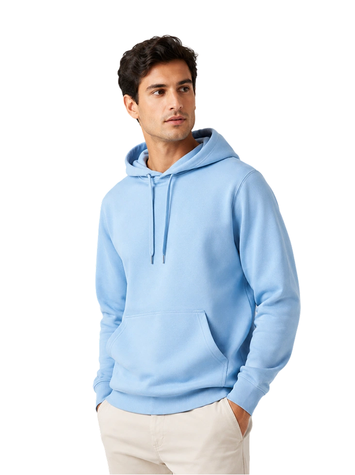Cotton-rich hoodie