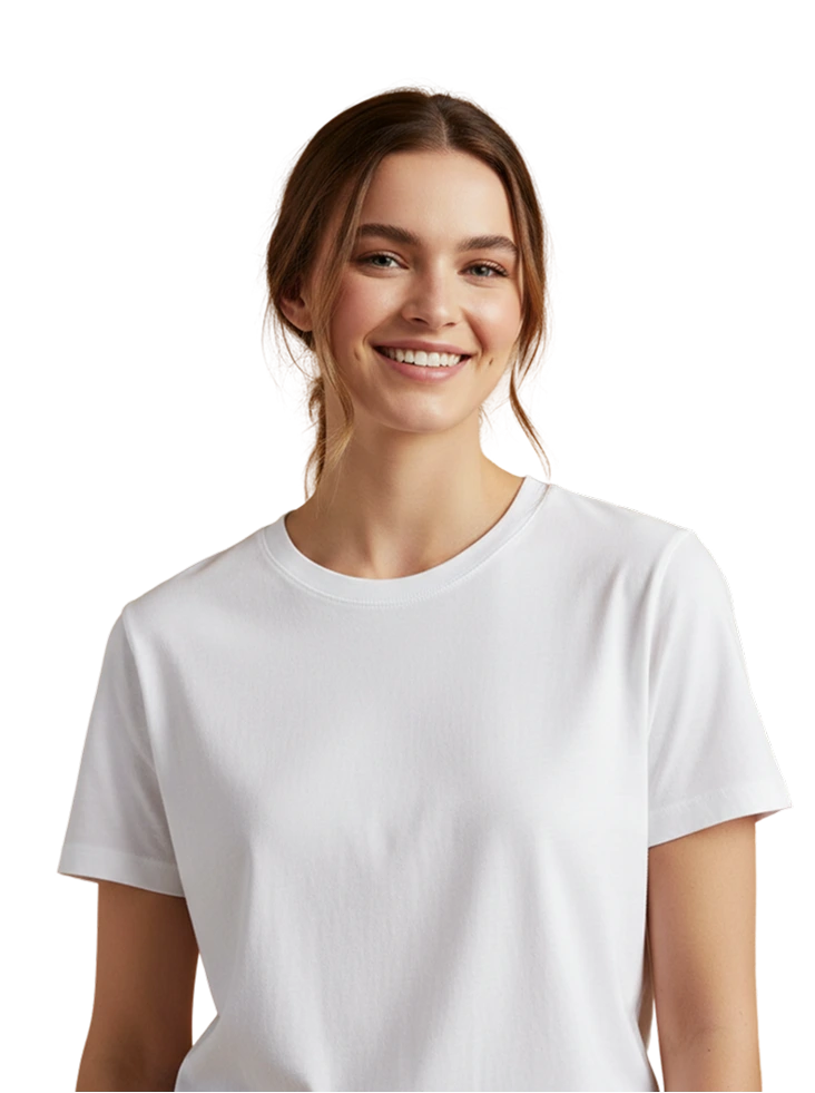 Soft ring-spun cotton t-shirt